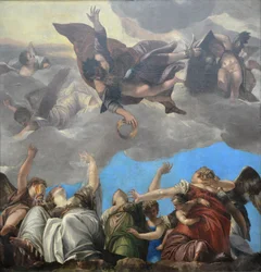 Saint Mark Rewarding the Virtues